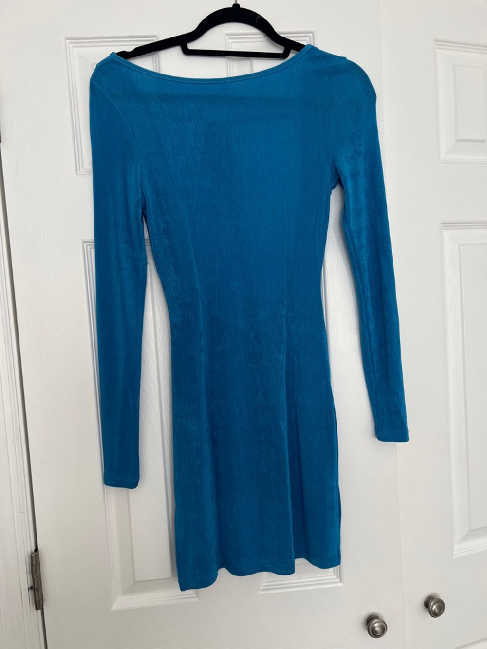Lioness Teal Long-Sleeve Bodycon Dress